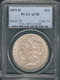 1895-O $1 AU58