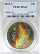 1879-S $1 MS66