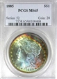 1885 $1 MS65