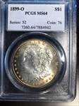 1899-O $1 MS64
