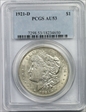 1921-D $1 AU53