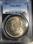 1881-S $1 MS63