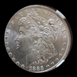 1885-O $1 NGC MS66