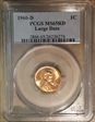 1960-D 1C Large Date MS65RD