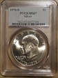 1976-S $1 Silver MS67