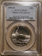 1986-D 50C Statue Of Liberty MS69