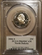 2006-S 25C North Dakota PR69DCAM