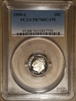 1999-S 10C PR70DCAM