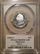 1999-S 25C Delaware Silver PR69DCAM
