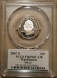 2007-S 25C Washington Silver PR69DCAM