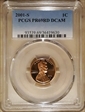 2001-S 1C PR69DCAM