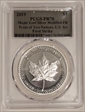 2019 $5 Maple Leaf Silver Modified PR Pride of Two Nations, U.S. Set First Strike PR70