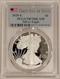 2020-S $1 Silver Eagle First Day of Issue PR70DCAM