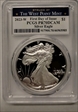 2023-W  $1 Silver Eagle First Day of Issue PR70DCAM
