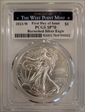 2023-W $1 Burnished Silver Eagle First Day of Issue West Point Picture Frame SP70