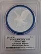 2024-W  $1 Silver Eagle Mint Designer Series Advanced R. Emily S. Damstra PR70DCAM