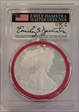 2024-S $1 Silver Eagle Mint Designer Series Advanced R. Emily S. Damstra PR70DCAM