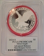 2024-S $1 Silver Eagle Mint Designer Series Advanced R. Emily S. Damstra PR70DCAM
