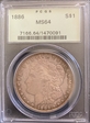 1886 $1 MS64