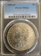 1901-O $1 MS63