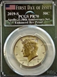 2019-S 50C Kennedy Enhanced Rev PR Set First Day of Issue - Half Dollar Set ER AMF PR70