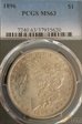 1896 $1 MS63
