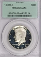 1969-S 50C PR69DCAM
