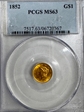 1852 G$1 MS63