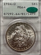 1904-O $1 MS64