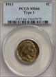 1913 5C Type 1 MS66