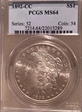 1892-CC $1 MS64