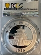 2020(G) 10 Yn Panda Silver Struck at Shenzhen Mint MS70