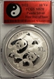 2022 10 Yn Panda Silver 40th Anniversary First Day of Issue MS70