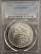 1902 $1 MS62