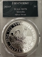2024-P125 $1 Silver Swan First Strike MS70