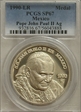 1990-LR Medal Pope John Paul II Ag SP67
