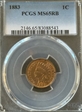 1883 1C MS65RB