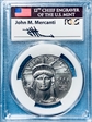2006-W $100 Burnished St. of Liberty First Strike Mint Engraver Mercanti Flag SP70