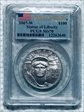 2007-W $100 Burnished St. of Liberty First Strike SP70