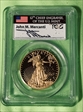 2012-W $50 Gold Eagle First Strike Mercanti Flag Signature PR70DCAM