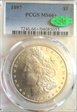1897 $1 MS66+