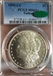 1890-CC $1 Tailbar MS63+