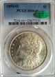 1892-O $1 MS64+