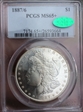 1887/6 $1 MS65+