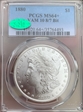 1880 $1 VAM 10, 8/7 Bit MS64+