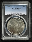1880-S $1 MS63