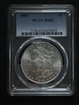 1885 $1 MS62