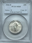 1926-D 25C MS64