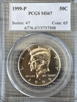 1999-P 50C MS67
