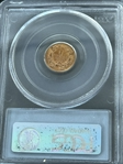 1856 G$1 Slanted 5 MS63